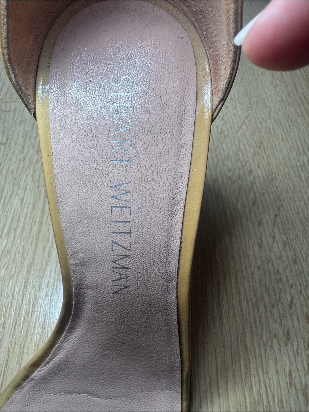 Lot of 2 Stuart Weitzman Women's Two-Pair Dress Sandals — Black & Tan - Picture 5 of 5